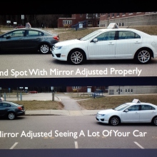 see how important it is to have mirrors adjusted properly